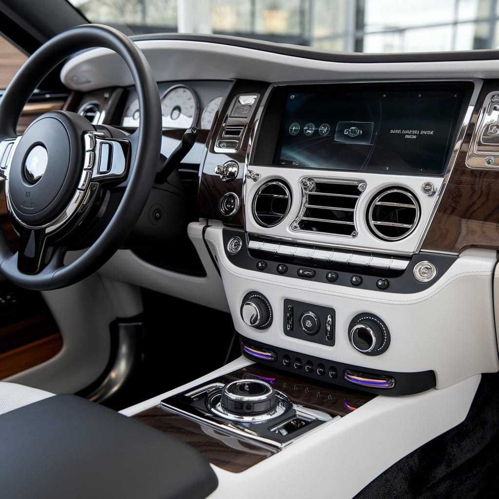 Rolls Royce Multimedia system with Dashboard