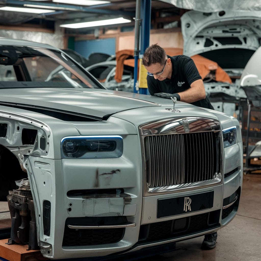 Rolls Royce Tire balancing