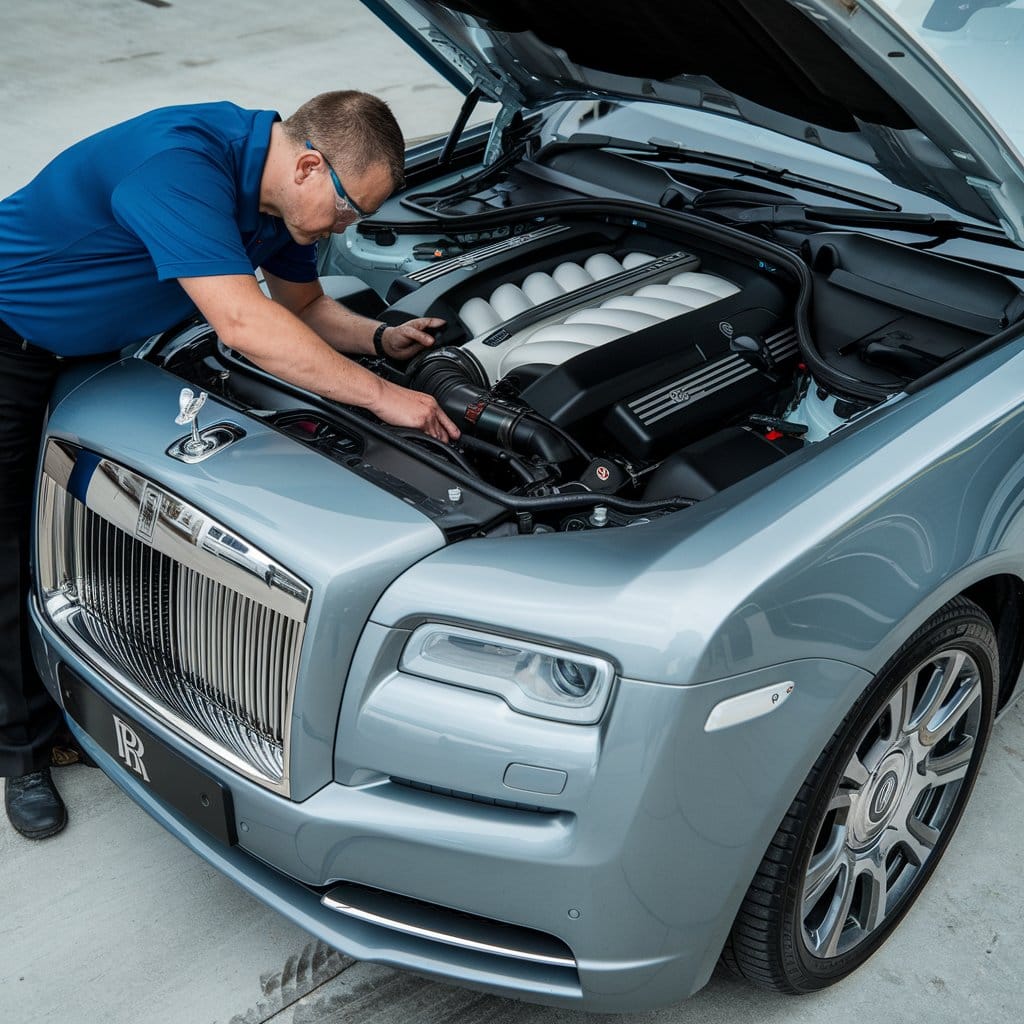 Rolls Royce inspection