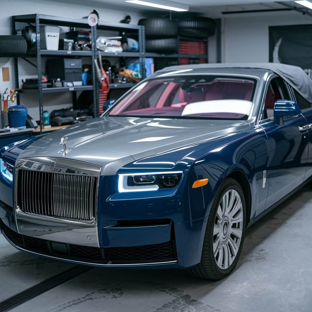 Rolls Royce window tinting.