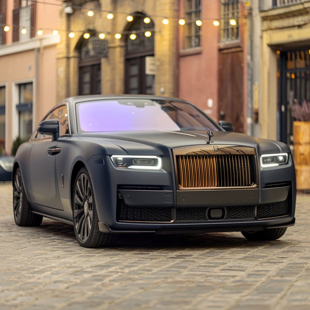 Rolls Royce Ghost after wrapping.