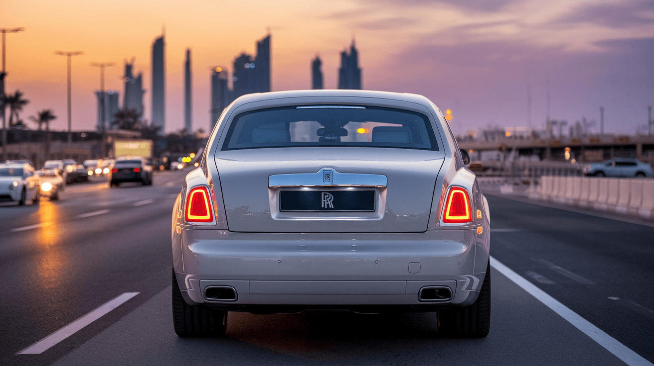 Rolls-Royce tyre replacement