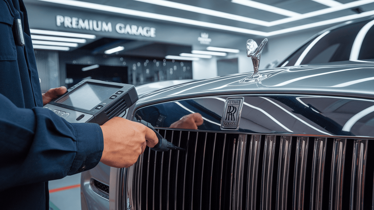 Rolls Royce fault scan