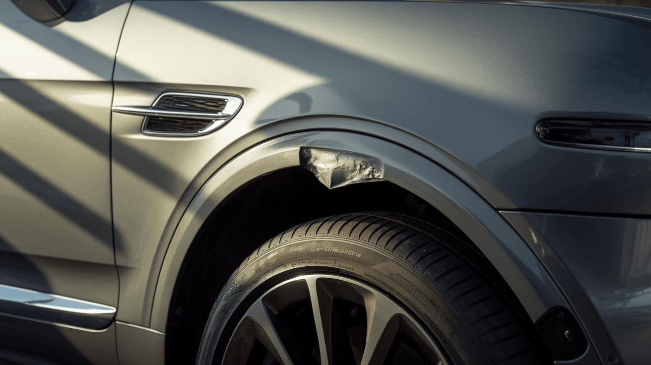 Rolls Royce body damage