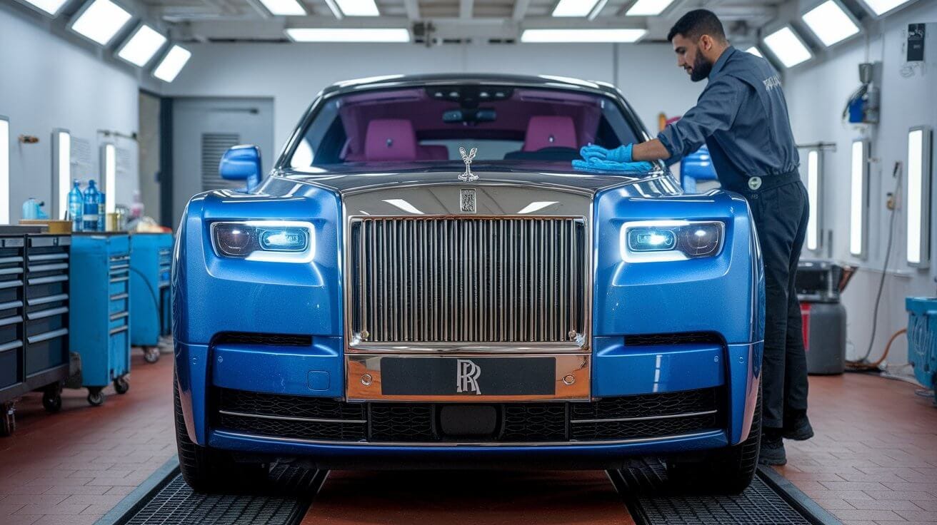 Rolls Royce paint correction